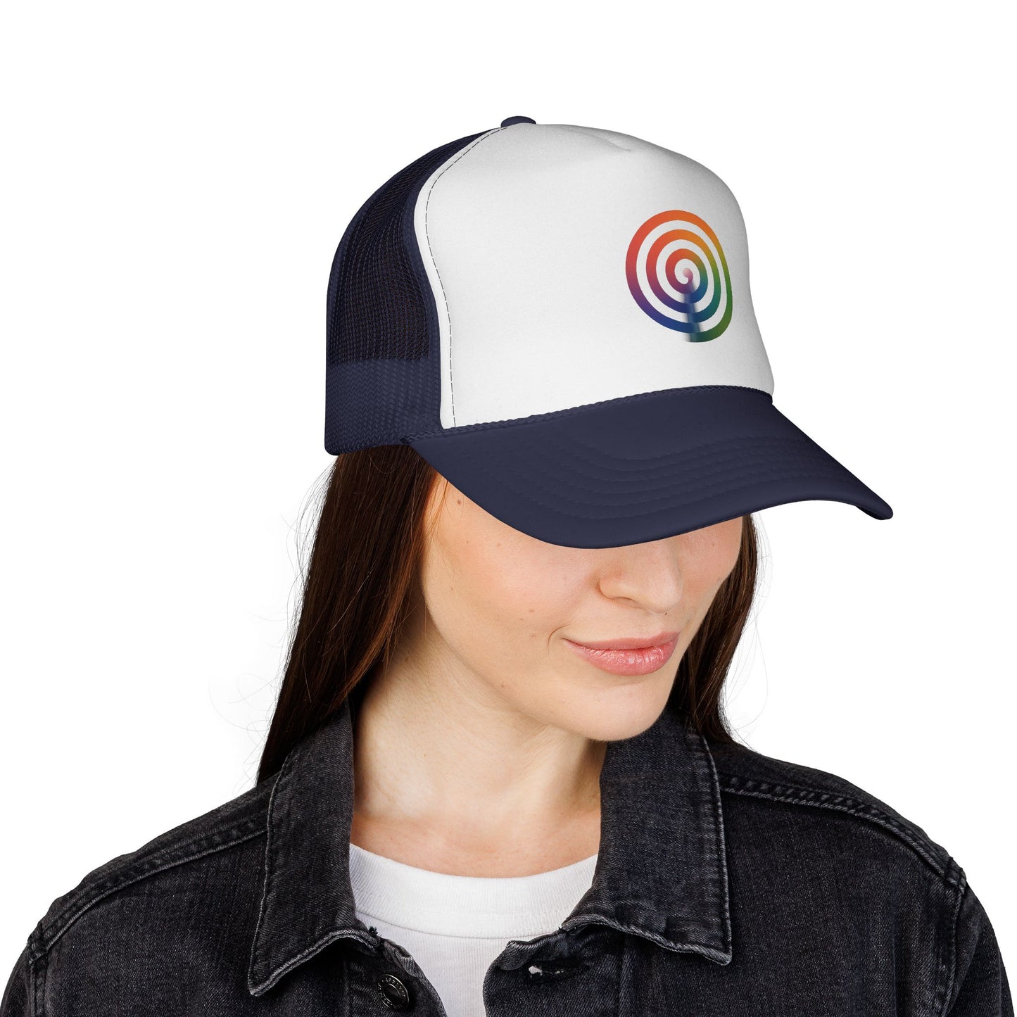 Spiral Signal – Foam Trucker Hat