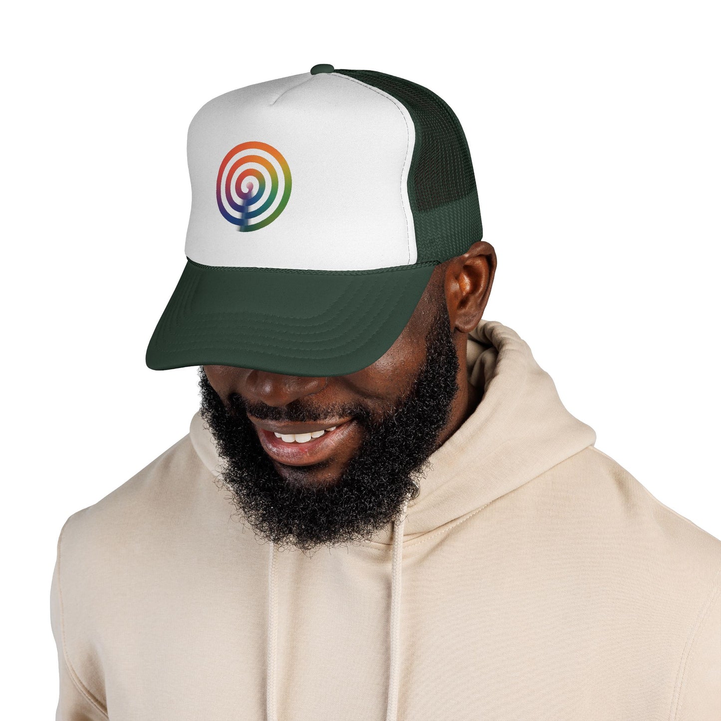 Spiral Signal – Foam Trucker Hat