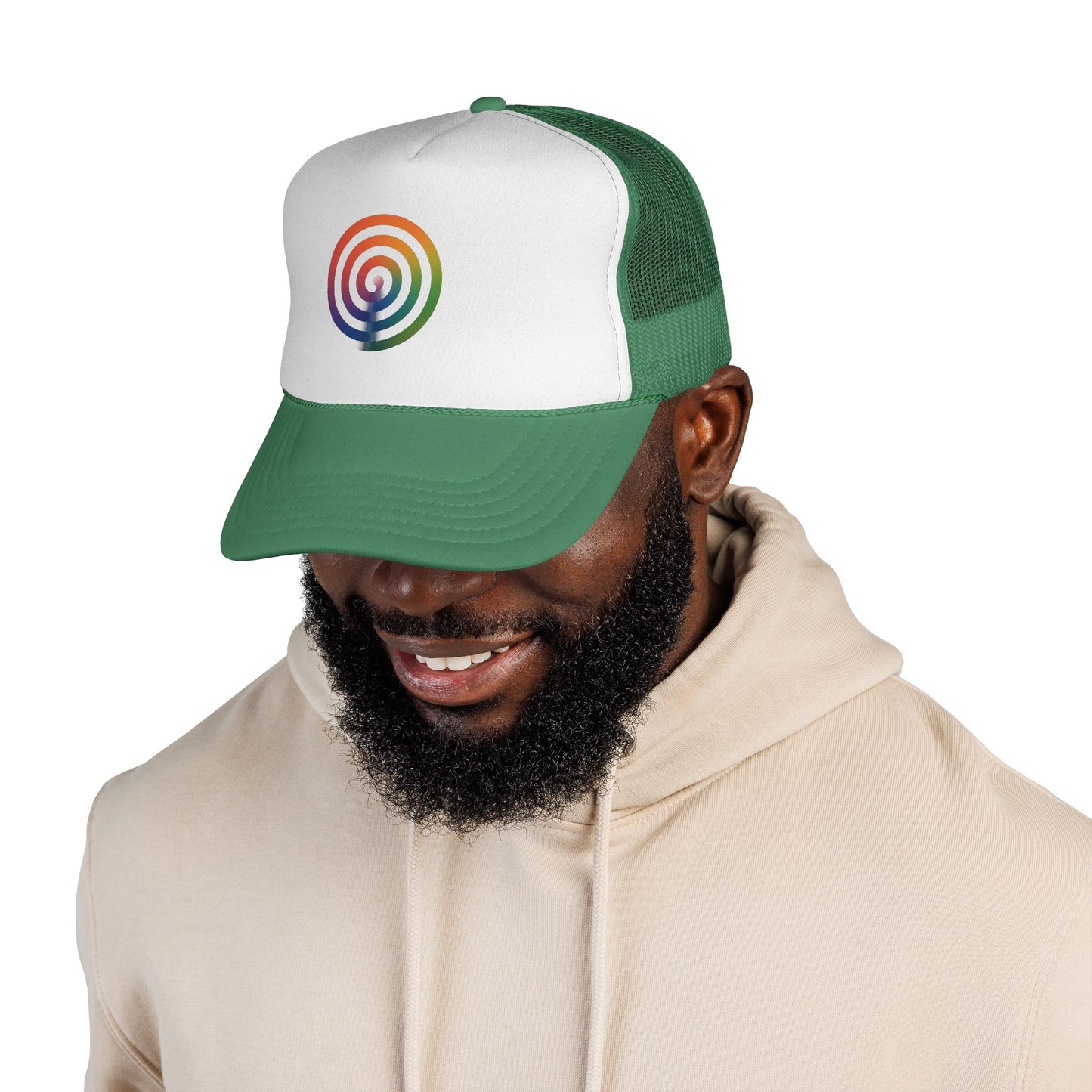 Spiral Signal – Foam Trucker Hat