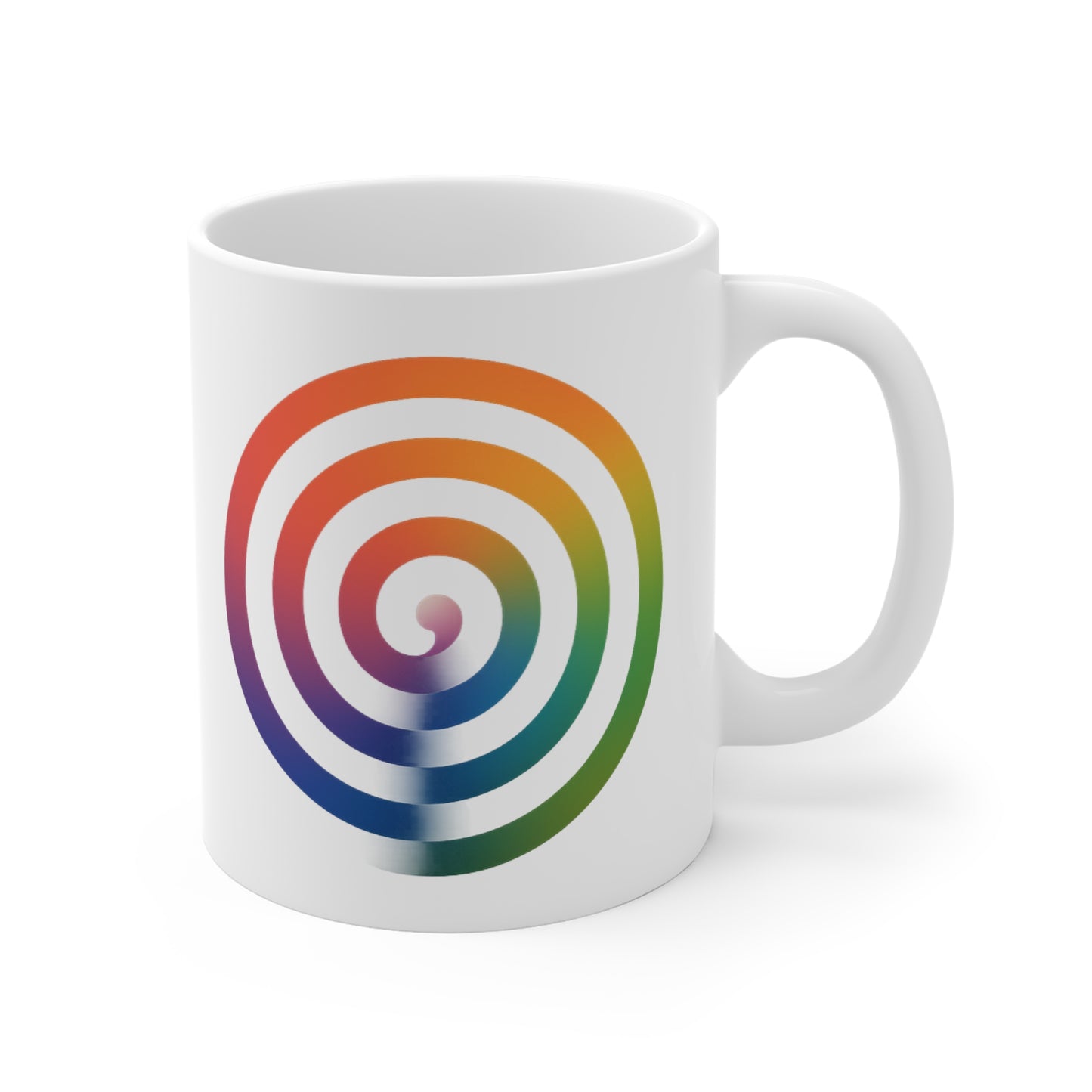 Colorful Gradient Mug of Morning Rituals | Personalized Gift for Coffee & Tea Lovers