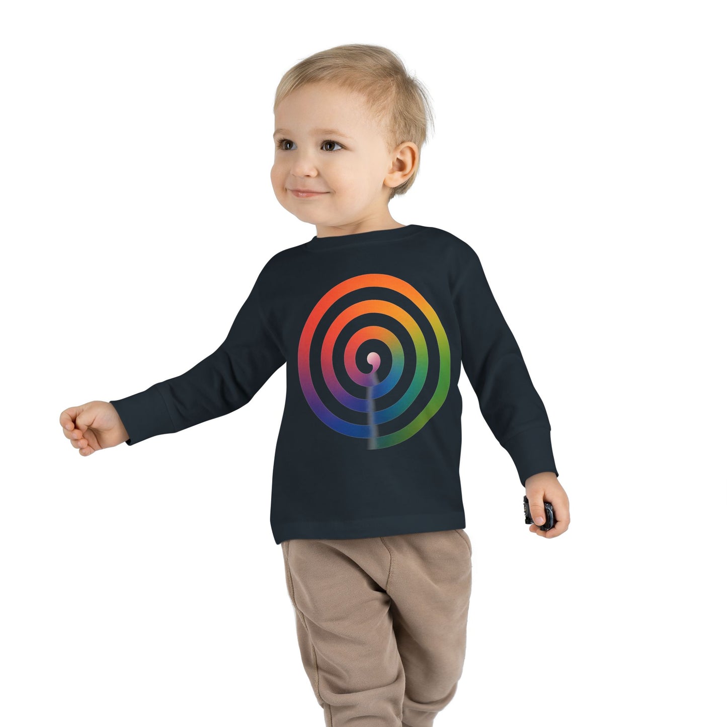Spiral Bloom Long Sleeve Tee