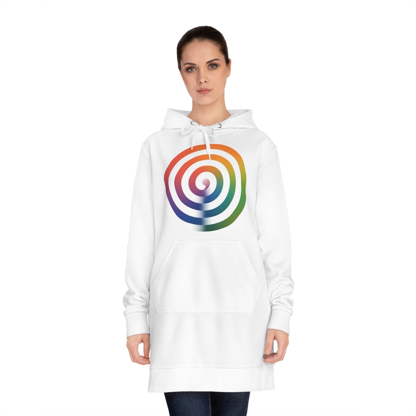Pilu · Spiral Shelter Hoodie Dress (AOP)