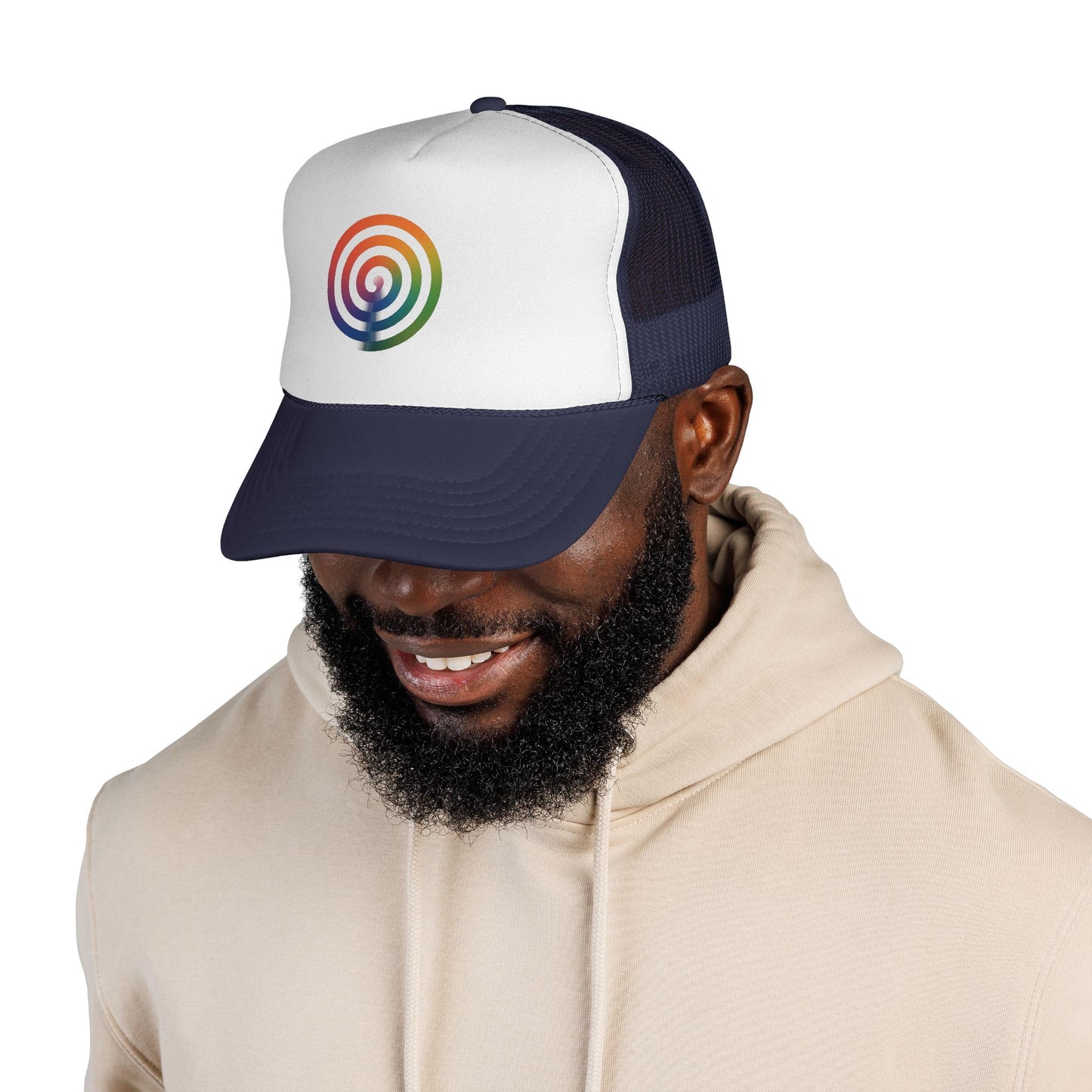 Spiral Signal – Foam Trucker Hat