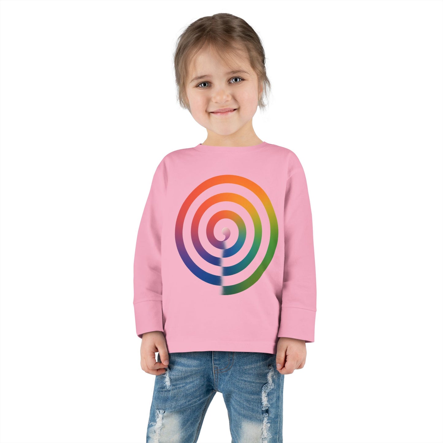 Spiral Bloom Long Sleeve Tee