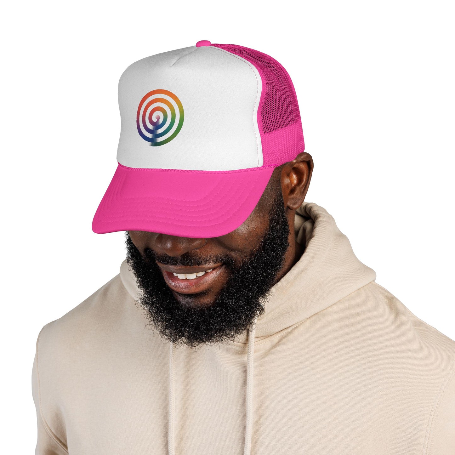 Spiral Signal – Foam Trucker Hat