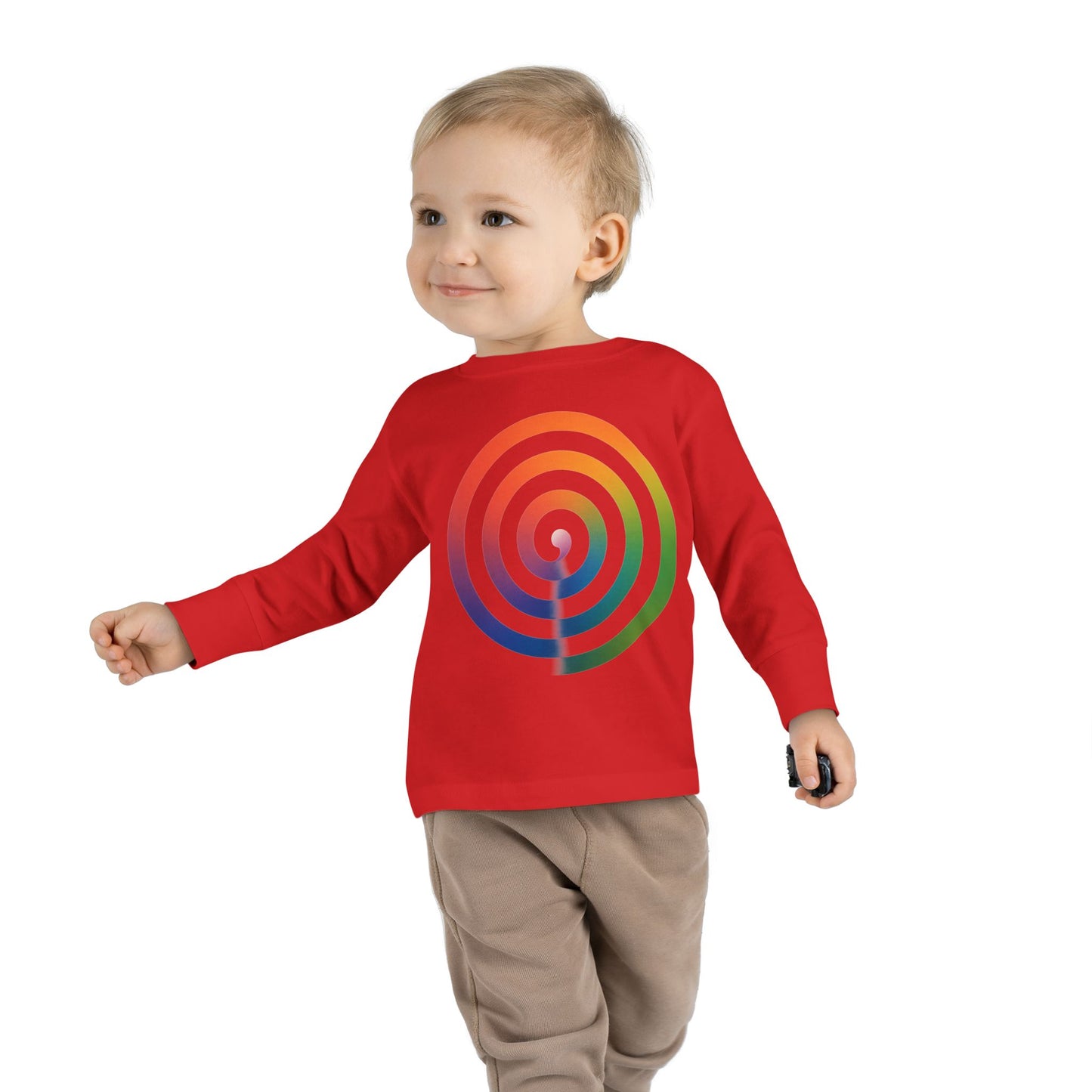 Spiral Bloom Long Sleeve Tee