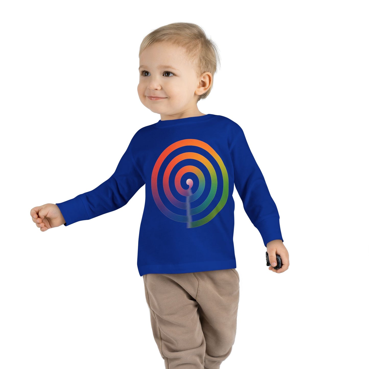 Spiral Bloom Long Sleeve Tee