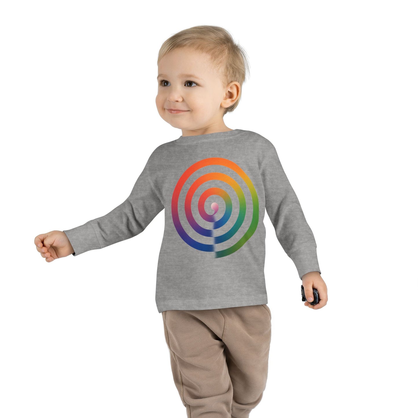 Spiral Bloom Long Sleeve Tee