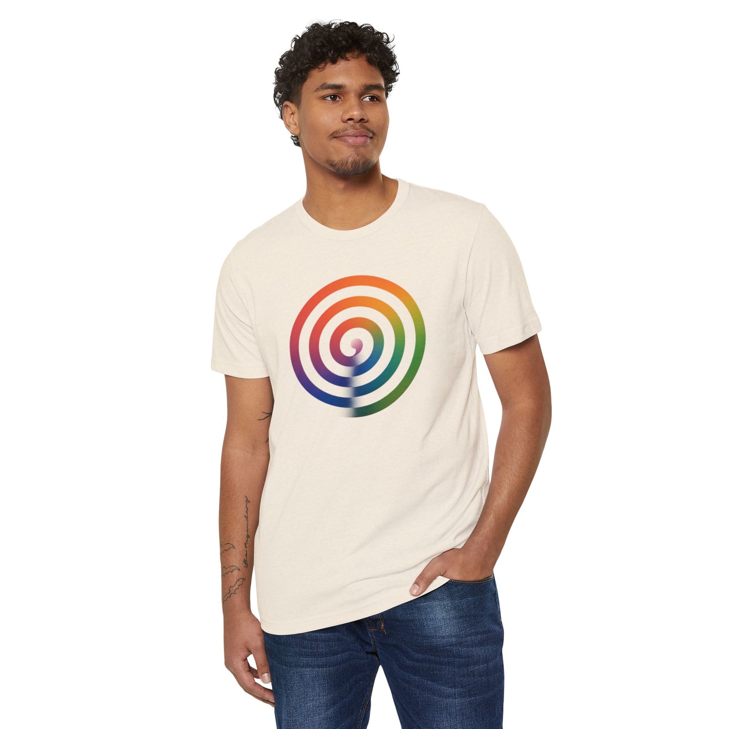 Taalat Spiral Tee – Worn in Frequency