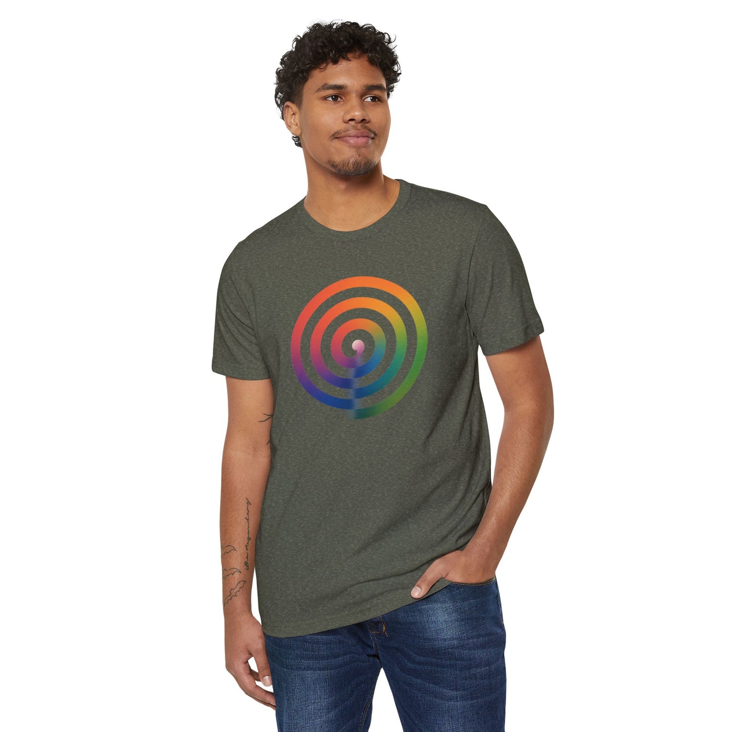 Taalat Spiral Tee – Worn in Frequency