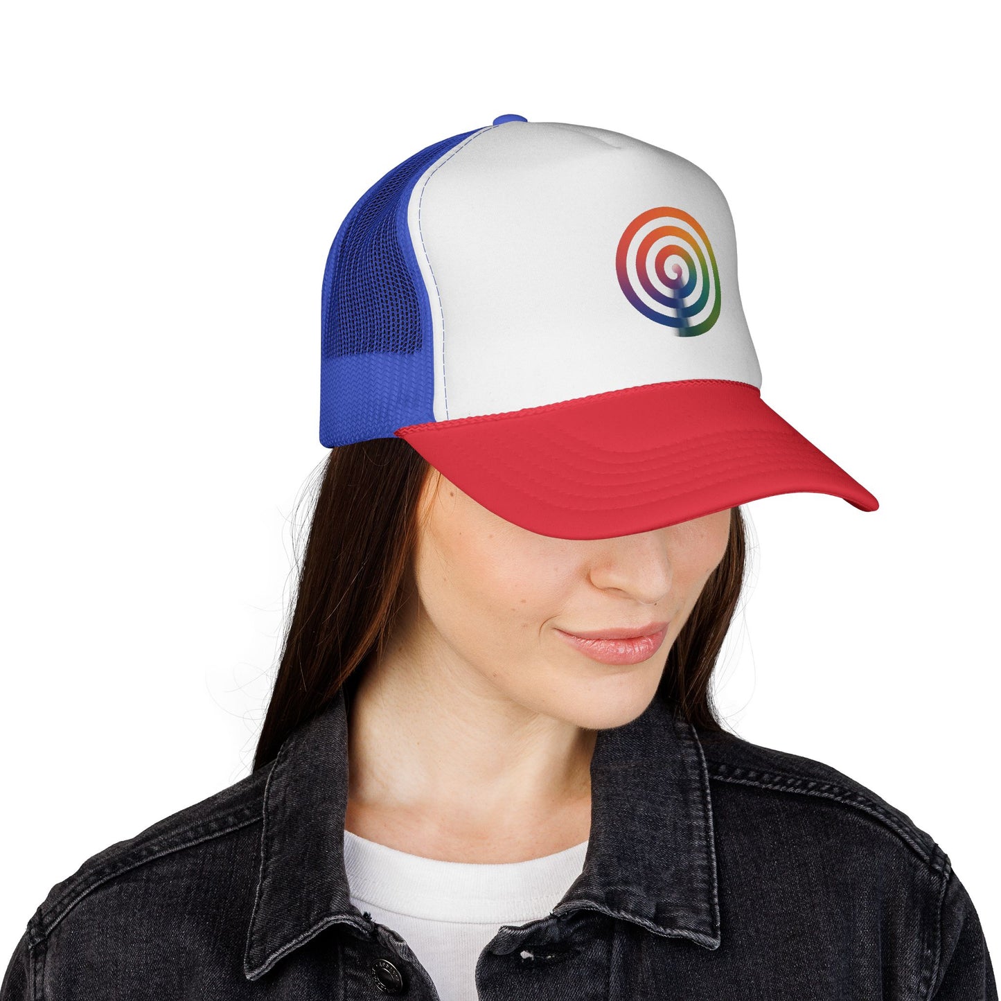 Spiral Signal – Foam Trucker Hat