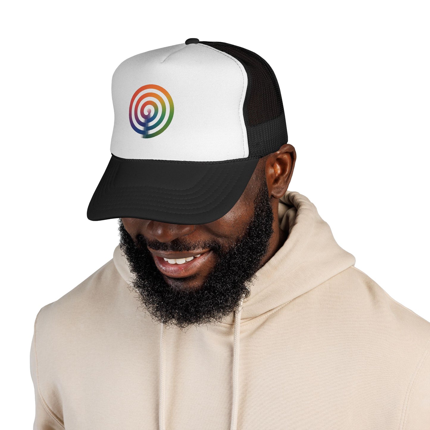 Spiral Signal – Foam Trucker Hat