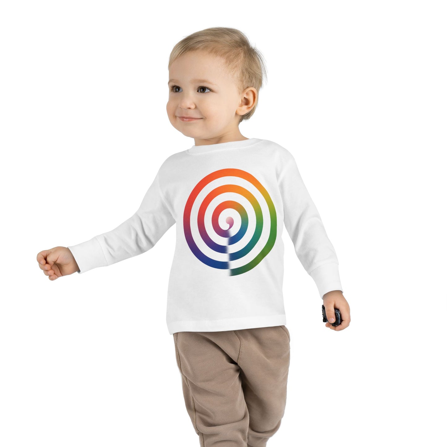 Spiral Bloom Long Sleeve Tee