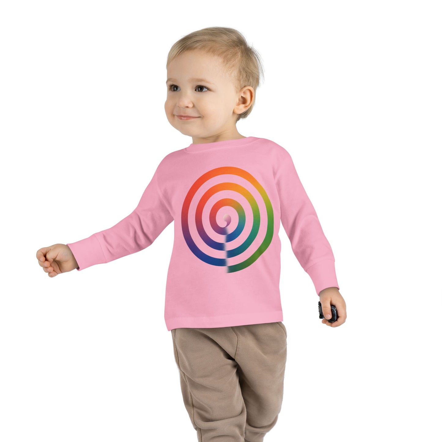 Spiral Bloom Long Sleeve Tee