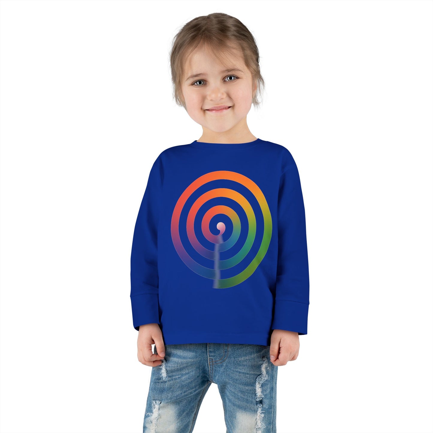 Spiral Bloom Long Sleeve Tee