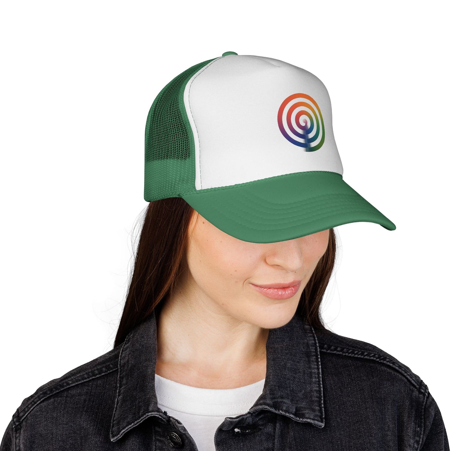 Spiral Signal – Foam Trucker Hat