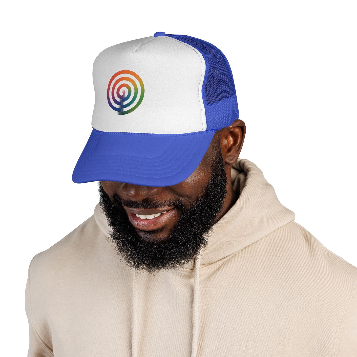 Spiral Signal – Foam Trucker Hat
